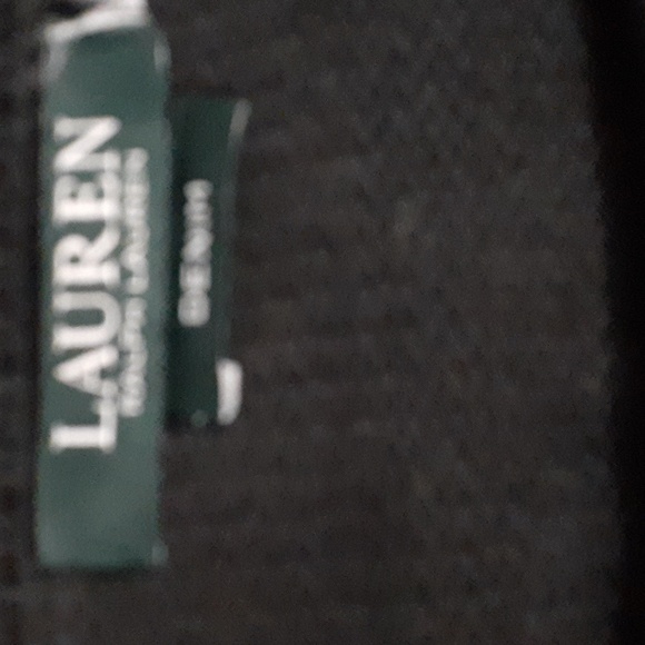 Lauren Black western Fringe Sweater brand new!  Classy! - Picture 2 of 3